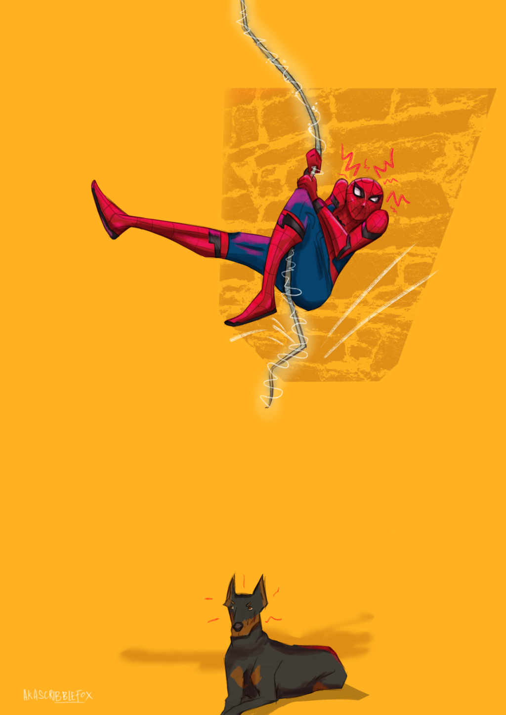 Spider-hang